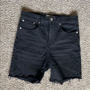 Madewell Black Denim Women's Shorts
